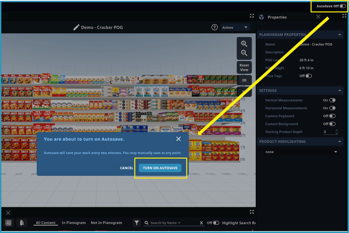 Monthly Highlight: AutoSave